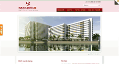 Desktop Screenshot of namlongsjc.com